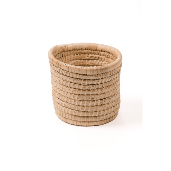 love palm honey handwoven basket 20cm picture 1