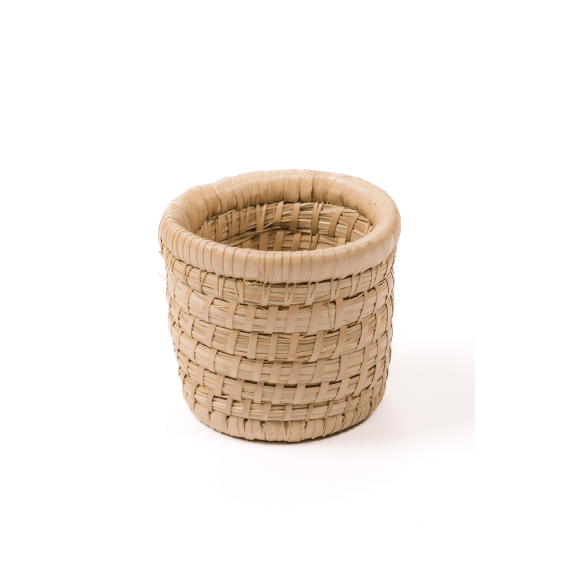love palm honey handwoven basket 15cm picture 1