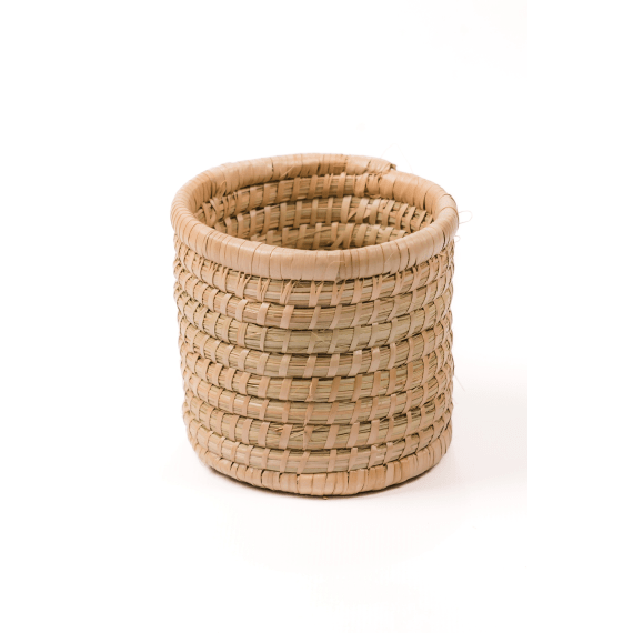 love palm honey handwoven basket 10cm picture 1