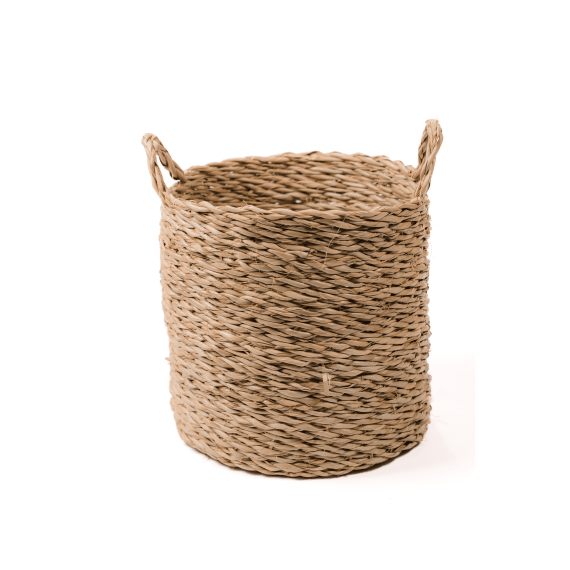 love palm oaties handwoven basket 35cm picture 1