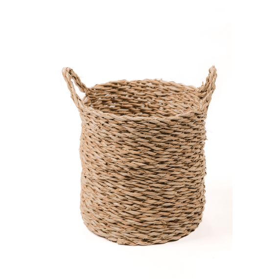 love palm oaties handwoven basket 20cm picture 1