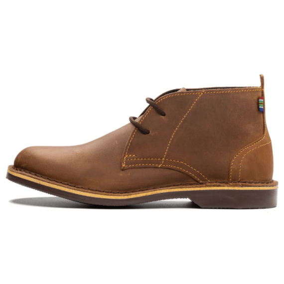 veldskoen chukka range brown waxy picture 1