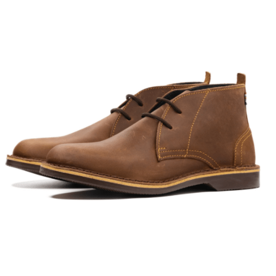 veldskoen chukka range brown waxy picture 5