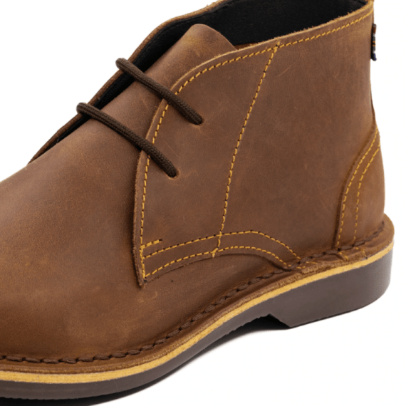 veldskoen chukka range brown waxy picture 8