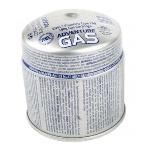 cadac pierceable gas cartridge 190g picture 1