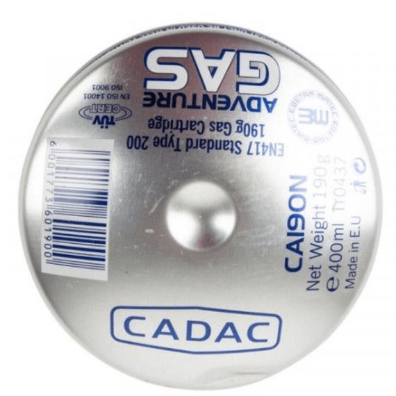 cadac pierceable gas cartridge 190g picture 2