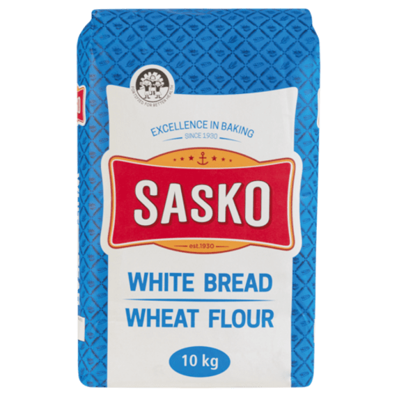 sasko white bread flour 10kg picture 1