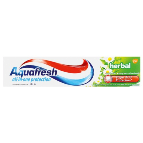 aquafresh tpaste herbal 100ml picture 1