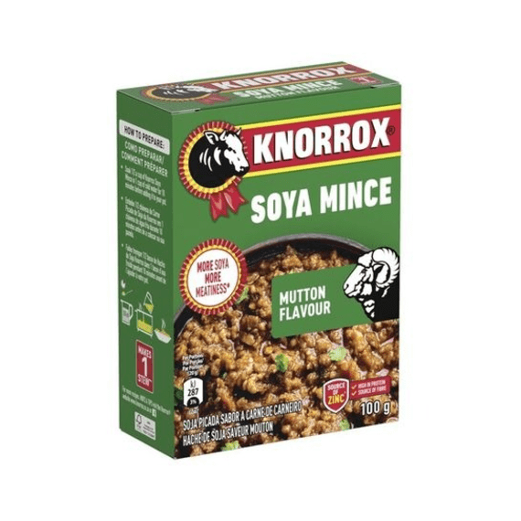 knorrox soya mince mutton 100g picture 1