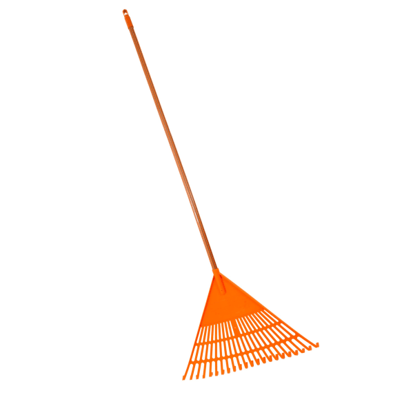 Academy Makulu Plastic Leaf Rake Wooden Handle | Agrimark