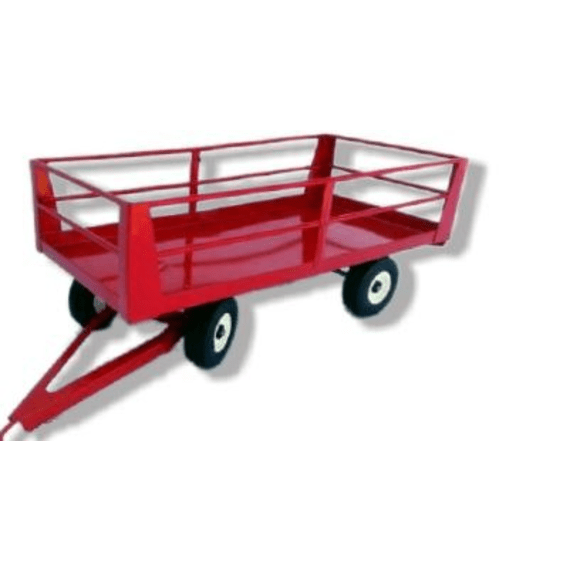 t metal trailer 4 wheel picture 1