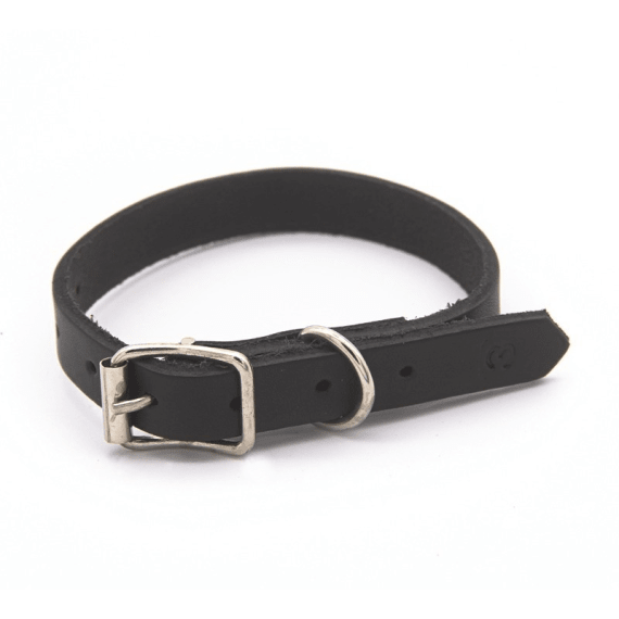 Woofer Heavy Duty Leather Dog Collar 16mm x 400mm Agrimark