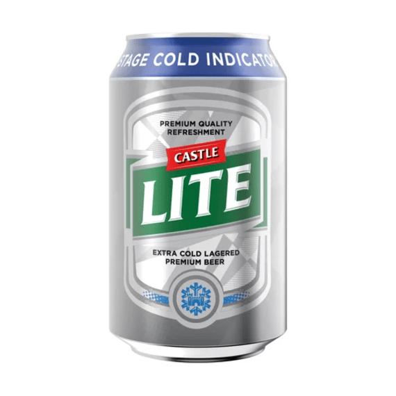 castle lite can 330ml picture 1