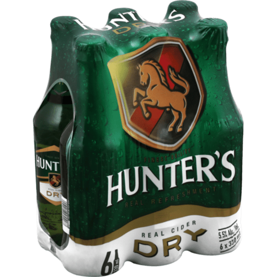 Hunters Dry Dumpie 330ml Agrimark