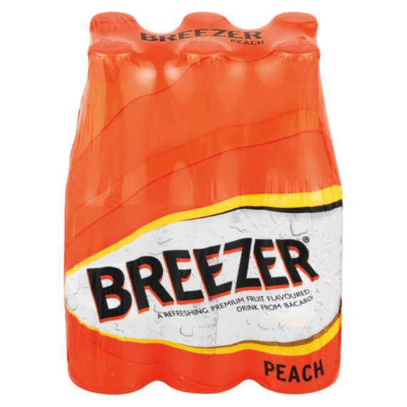 bacardi breezer peach 275ml picture 2