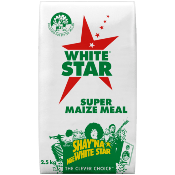 White Star Super Maize Meal 2.5kg | Agrimark