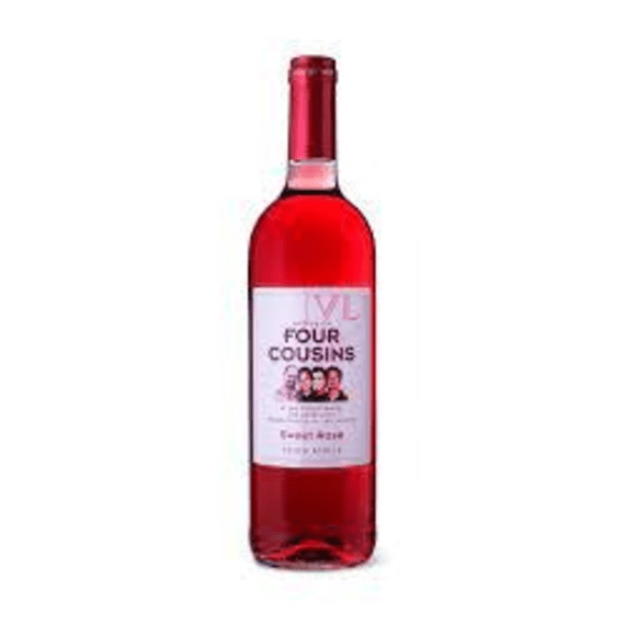 four cousins rose 750ml picture 1