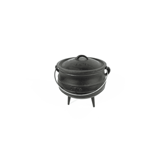 lk s 3 legged cast iron no1 4 potjie pot picture 1