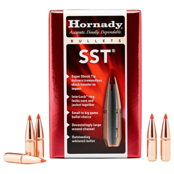 hornady 270cal 277 130gr sst bullets 100 picture 1