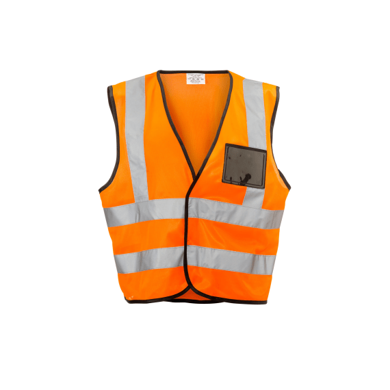 dromex vest reflective zip orange picture 1