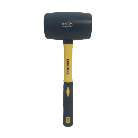 eurotool rubber mallet hammer 900g picture 1
