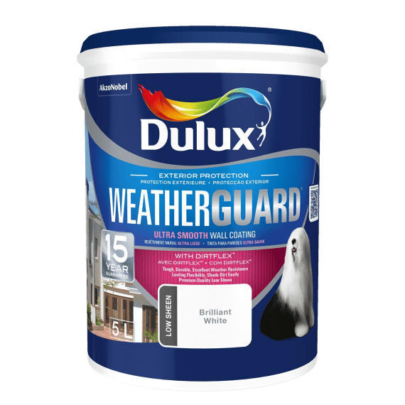 Dulux Weatherguard USmooth White Agrimark
