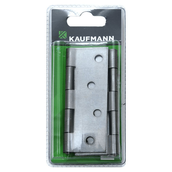 kaufmann butt hinge steel 100mm pair picture 1