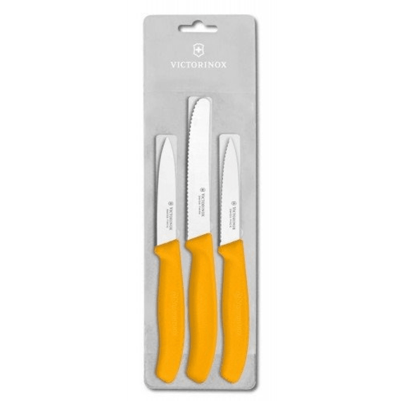 victorinox classic 3pc paring knife set orange picture 1