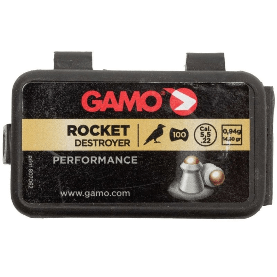 gamo rocket pellets 5 5mm per 100 picture 1