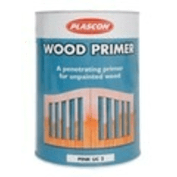 Plascon Wood Primer Pink 5L Agrimark