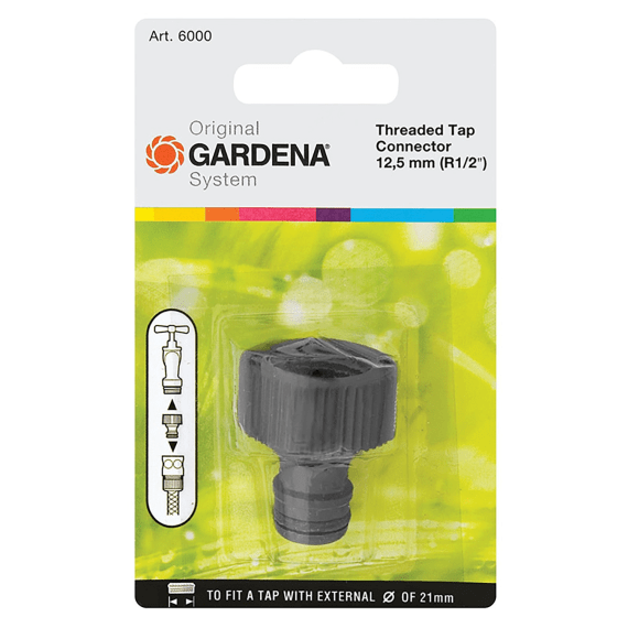 gardena tap connector 12 5mm 1 2 inch picture 2