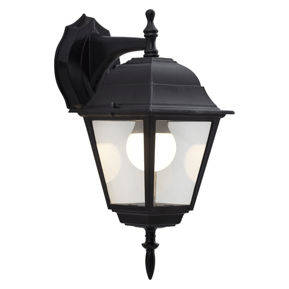 eurolux lantern 4 panel downward blk picture 1