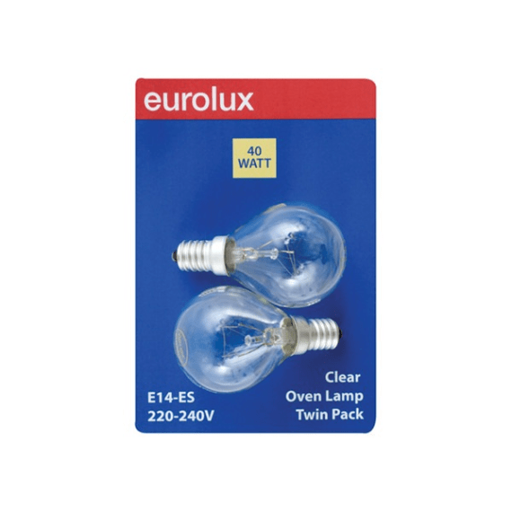 eurolux lamp oven 2pk e14 40w picture 1