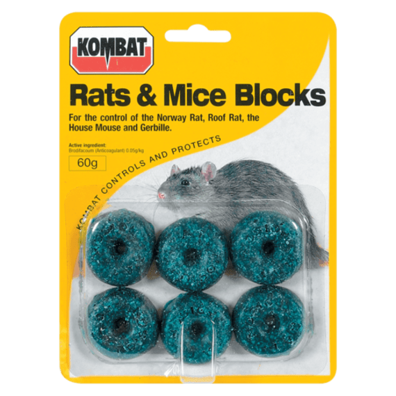 kombat rats mice block 60g picture 1