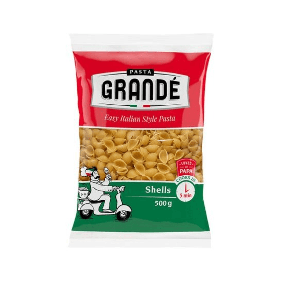 pasta grande shells 500g picture 1