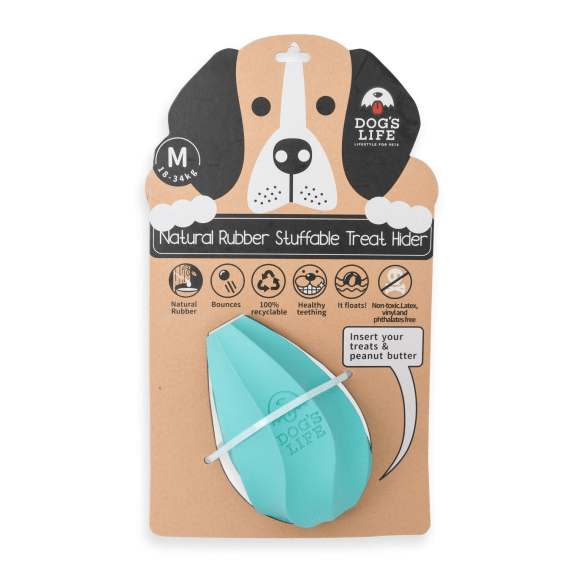 dog s life rubber stuffable toy picture 1