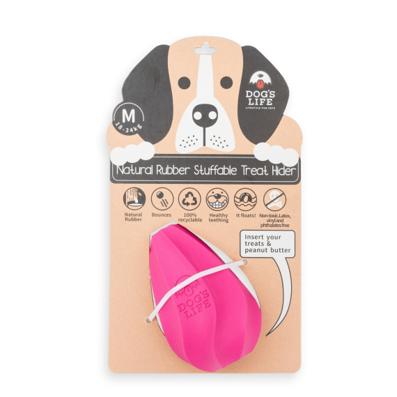 dog s life rubber stuffable toy picture 2