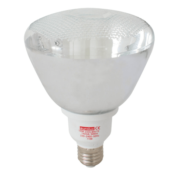 eurolux lamp e saver 18w par38 cw picture 1