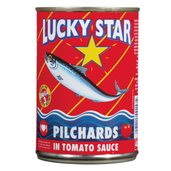 lucky star pilchards tomato 400g picture 1