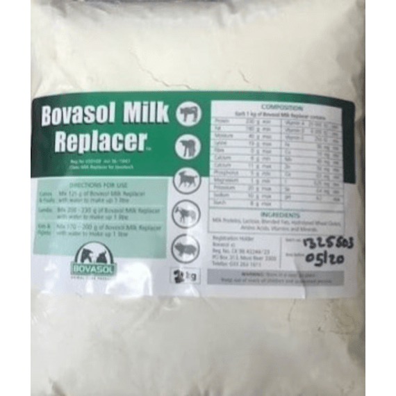 Bovasol Milk Replacer 2kg Agrimark