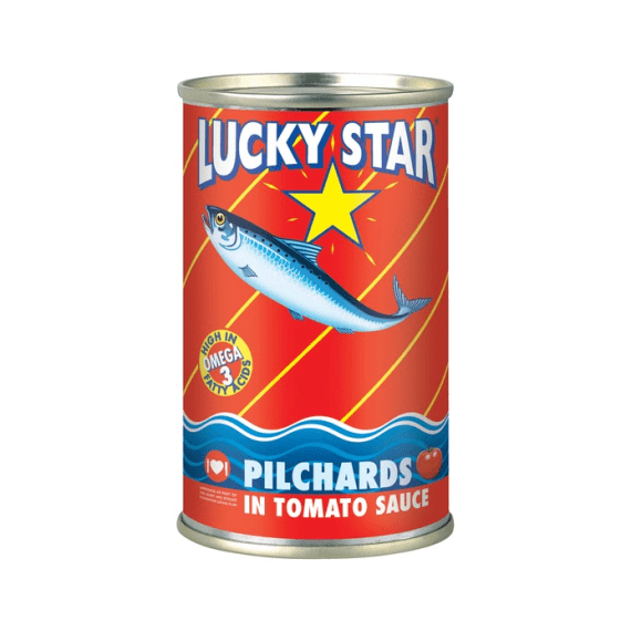 lucky star pilchards tomato 155g picture 1