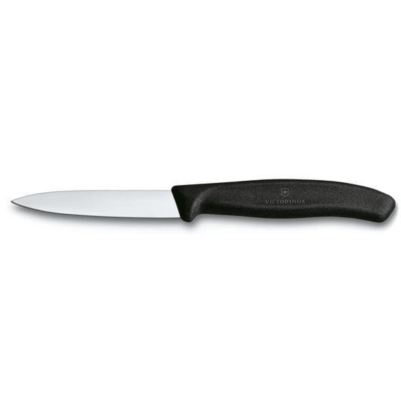 victorinox plain edge paring knife 8cm black picture 1