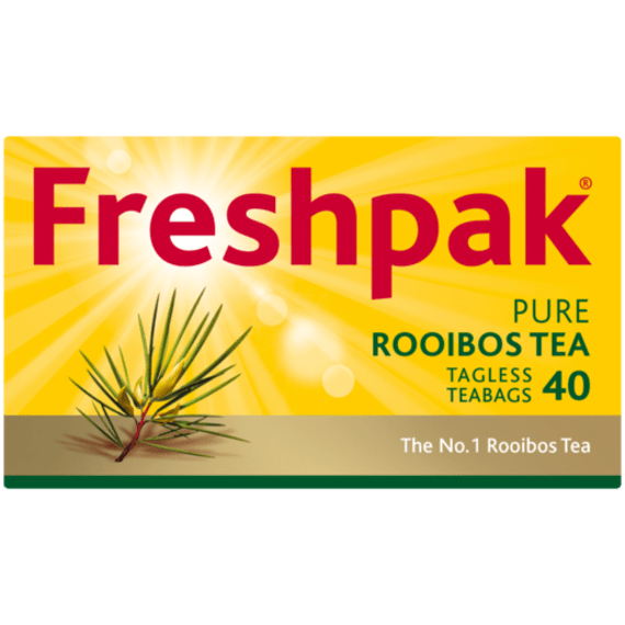 freshpak rooibos tagless teabags 40 s picture 1