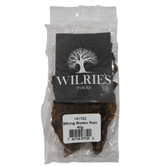 wilries biltong plain blades 40g picture 1