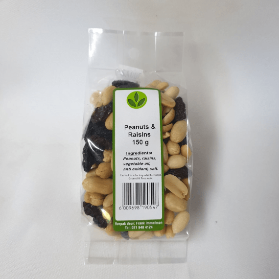 frankimmelman peanuts raisins 150g picture 1