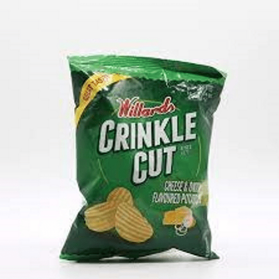 Willards Crinkle Cut Cheese & Onion 30g | Agrimark