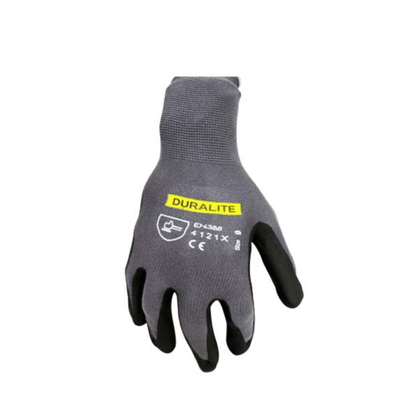 duralite gloves grey picture 2