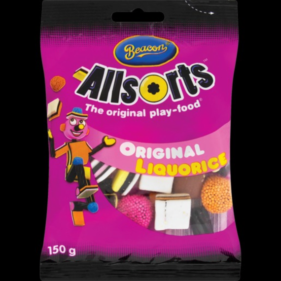 beacon liqourice allsorts 150g picture 1