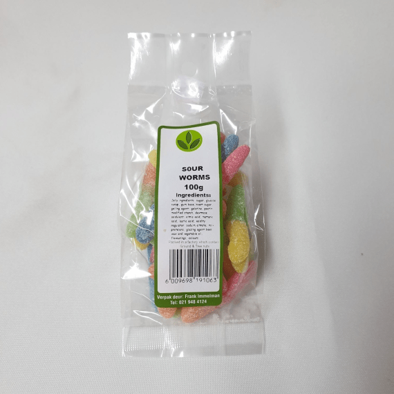 frankimmelman sour worms 100g picture 1