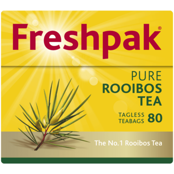 freshpak rooibos tagless teabags 80 s picture 1